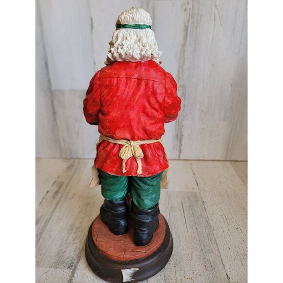 Midwest imports wind up Santa Claus toymaker Xmas figure decor - Picture 6 of 11
